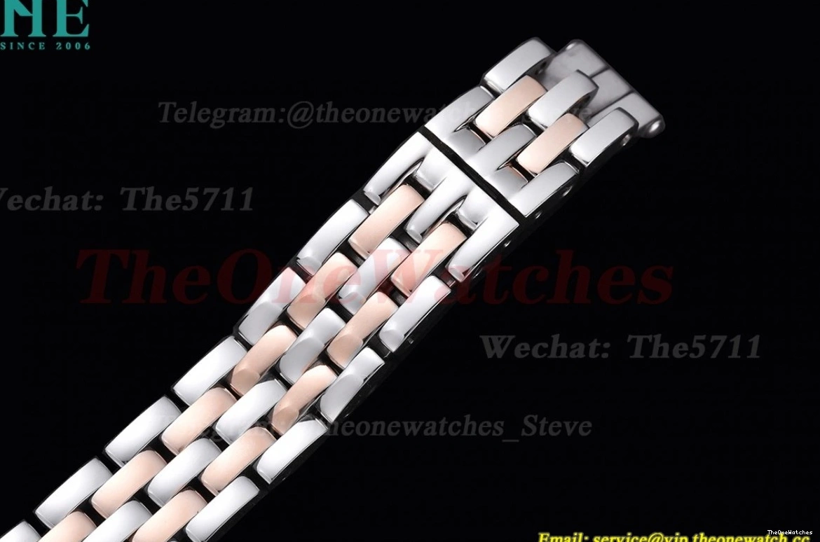 Secrete Ladies RG Dia 8848F Swiss White Panthere 22mm SS De Qtz Dial 0517